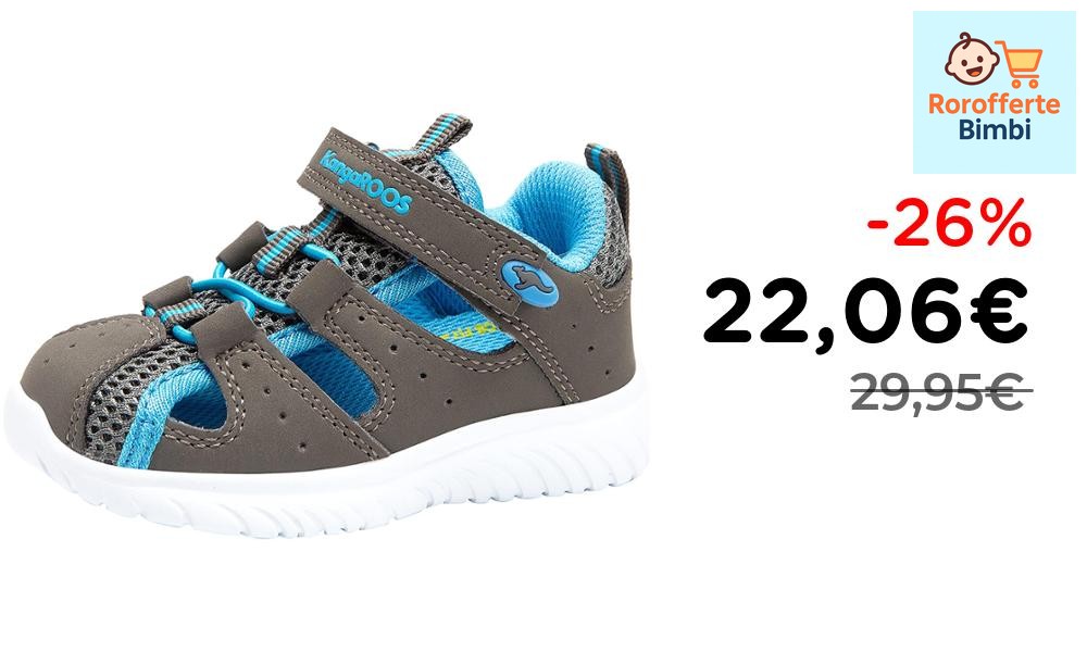 Offerta: 👟 **Kangaroos Ki-Rock Lite Ev Scarpe Ginnastica Unisex Bimbi…