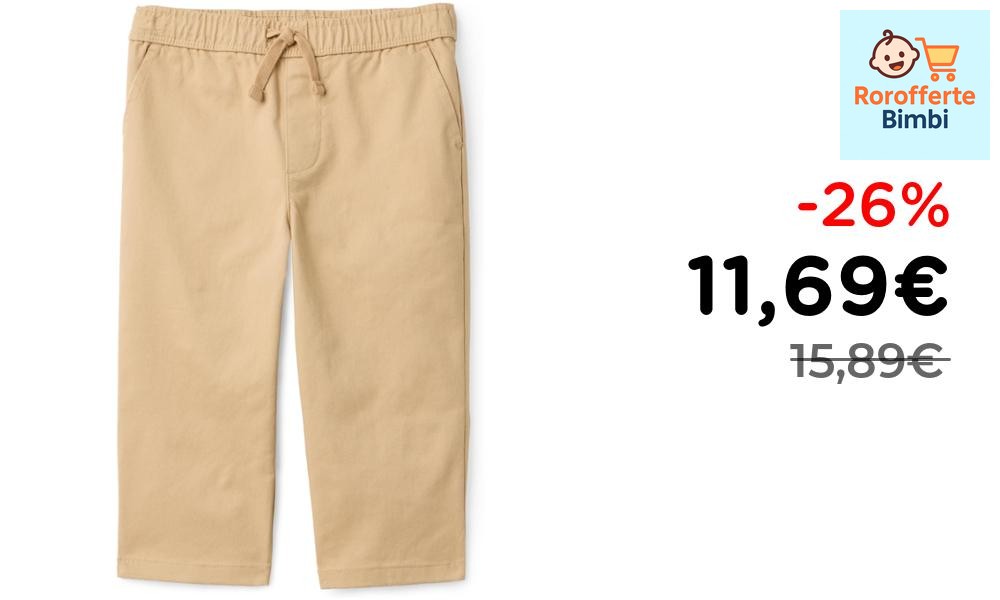 Offerta: 👖 **Amazon Essentials Pantaloni Elasticizzati Marrone Chiaro…