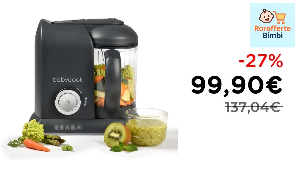 Offerta: 👶 **BÉABA Babycook Solo Robot Bebe 4 in 1 Cuocipappa**

‼️ *…