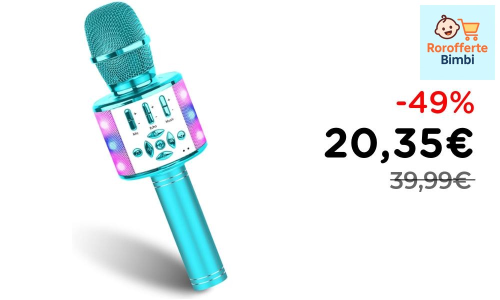 Offerta: **💣****💣****PREZZO BOMBA!!!****💣****💣**
🎤 **BONAOK Microfono…