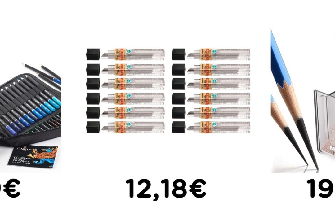 Offerta: ✏️ **Castle Art Supplies – Set 72 Matite Colorate con Cernie…