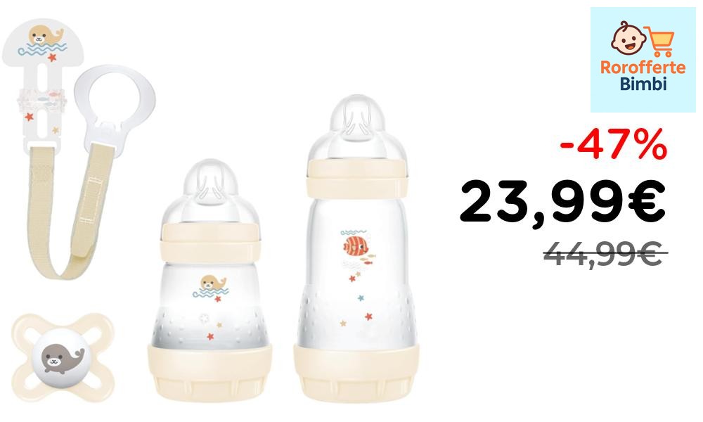 Offerta: **💣****💣****PREZZO BOMBA!!!****💣****💣**
👶 **MAM Set Regalo 3…