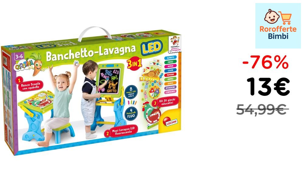 Offerta: **❌****❌****ERRORE DI PREZZO****❌****❌**
🎨 **Lisciani Giochi…