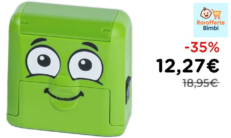 Offerta: 🧸 **DIY MARKY Timbro Personalizzabile per Bambini Kit Comple…