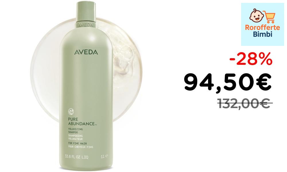 Offerta: 🧴 **Aveda Pure Abundance Shampoo Volumizzante 1000 ml**

‼️ …
