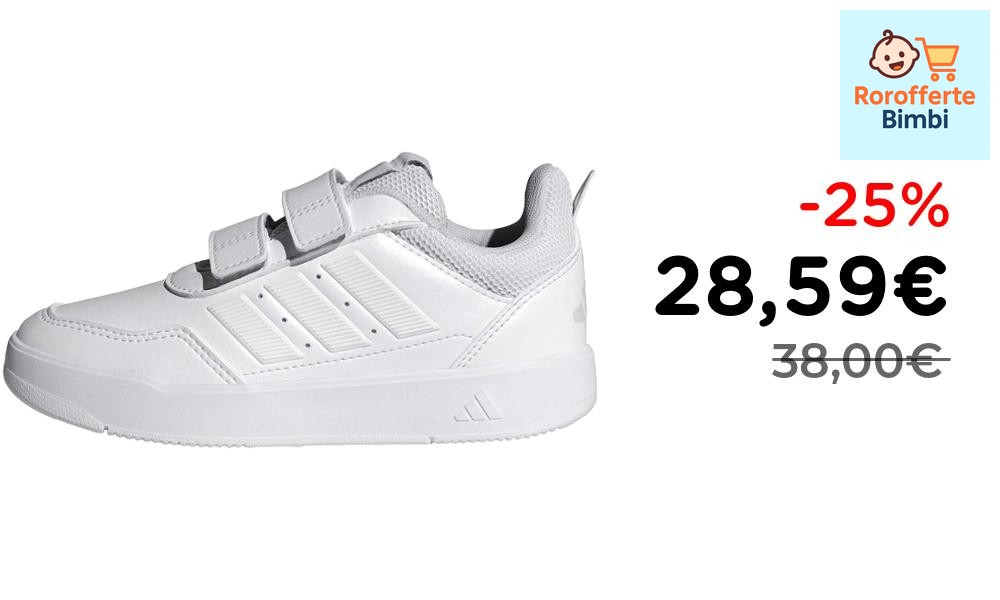 Offerta: 👟 **adidas Tensaur Sport 3.0 Kids Shoes – Ftwr White/Grey On…