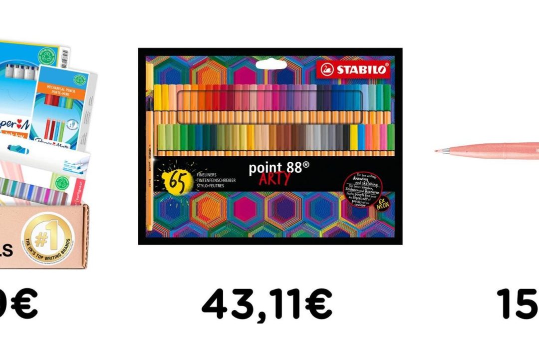 Offerta: 🖊️ **Sharpie Set di Penne e Pennarelli 124 Pezzi**
‼️ **43,6…