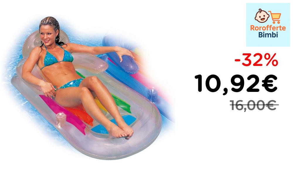Offerta: 🛟 **Intex Poltrona Gonfiabile Mare Multicolore 160×85 cm**

…