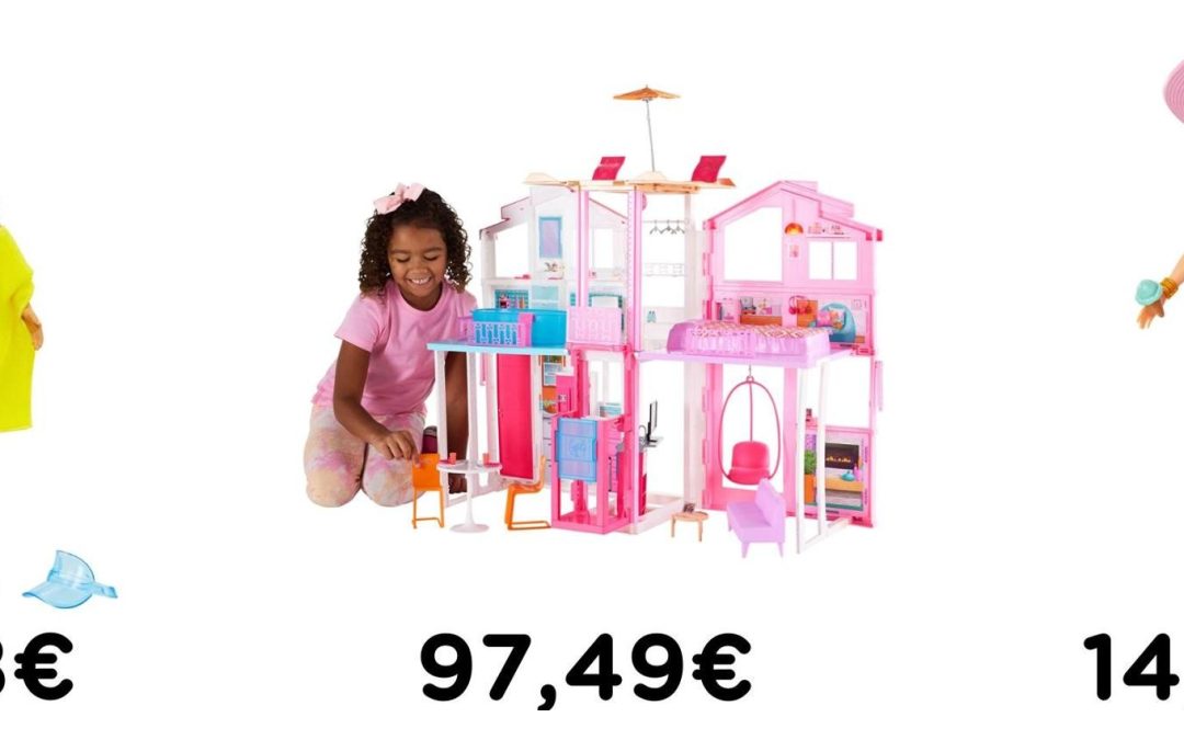 Offerta: 🏖️ **Barbie Ken Biondo Costume da Bagno Azzurro e Accessori*…
