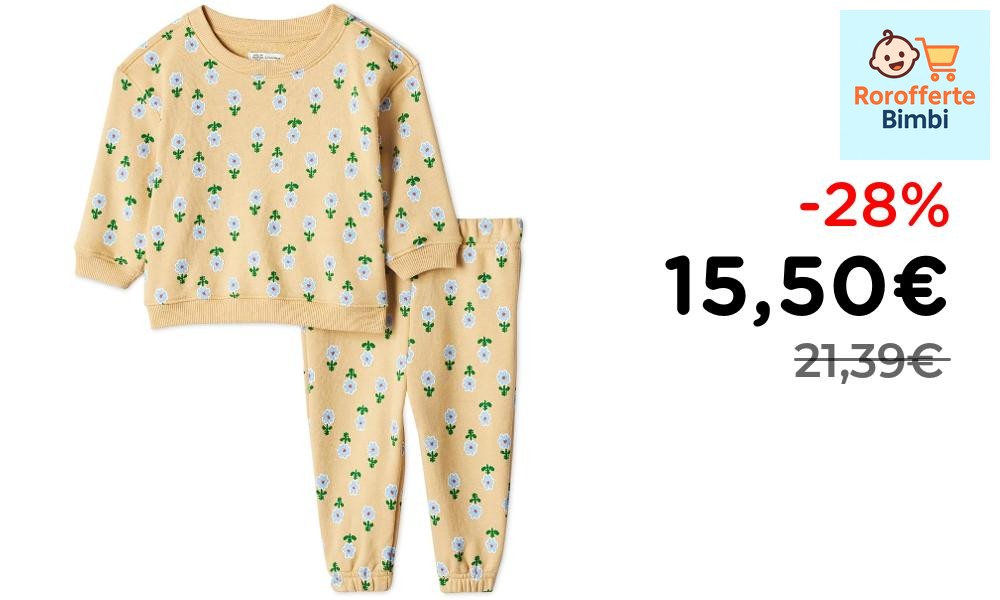 Offerta: 👶 **Amazon Essentials Set Felpa e Pantaloni Sportivi Bimbo 1…