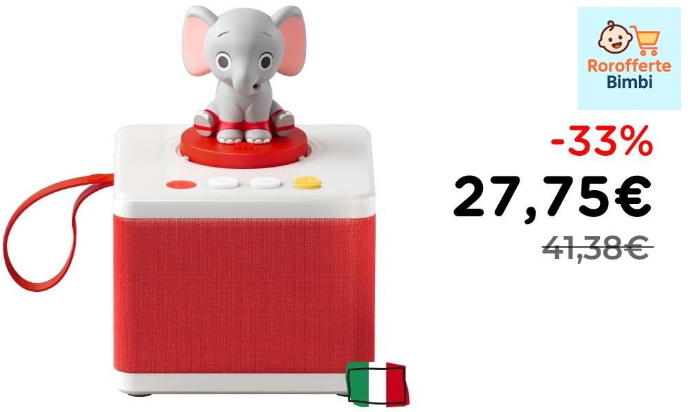 Offerta: 📚 **FABA Raccontastorie Audio Educativo per Bambini**

‼️ **…
