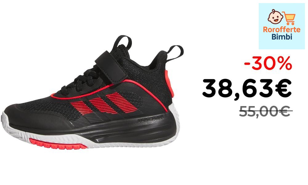 Offerta: 👟 **adidas Ownthegame 3.0 Sneakers Bambini Core Black**

‼️ …
