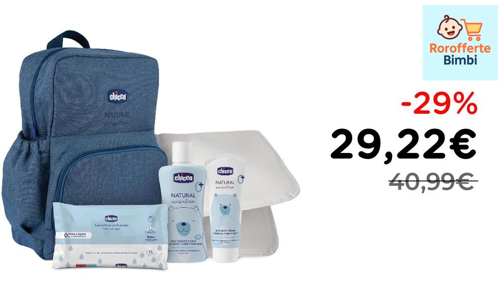 Offerta: 🎒 **Chicco Zaino Fasciatoio Multifunzione per Neonato**

‼️ …
