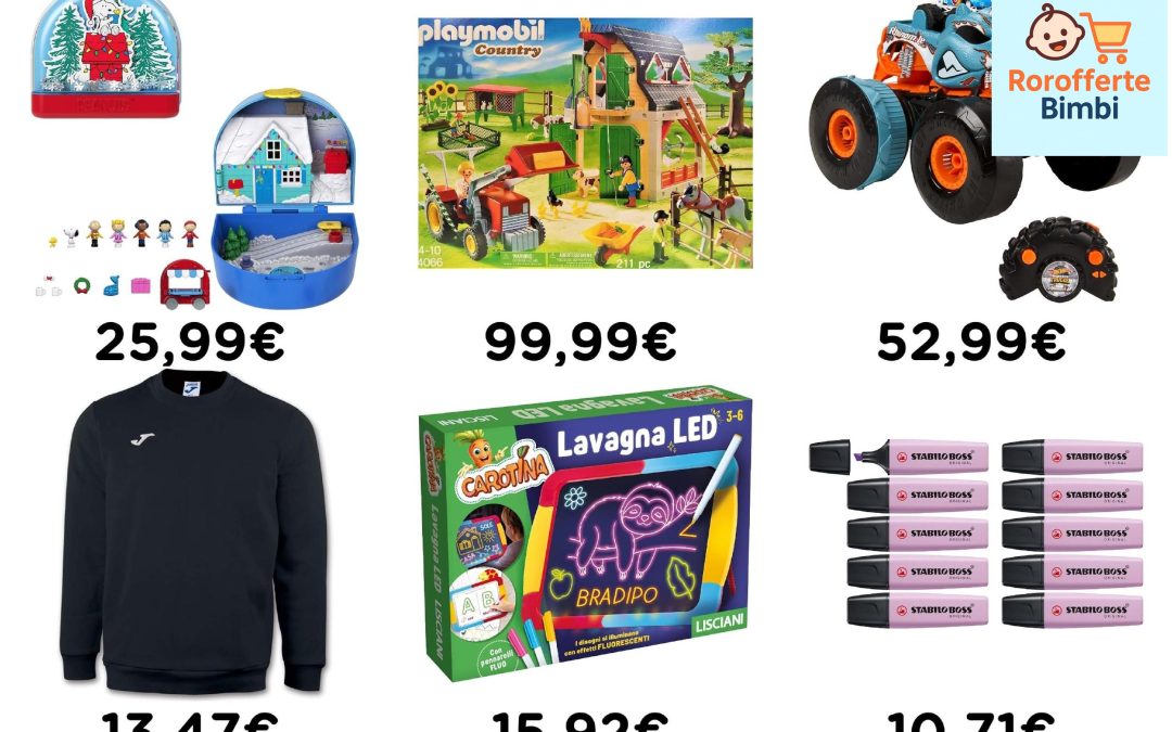Offerte Bambini del Giorno!