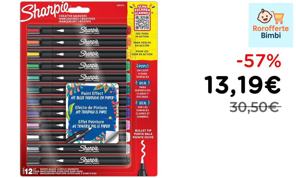 Offerta: **💣****😱****PREZZO ASSURDO!!!****😱****💣**
🖍️ **Sharpie Penna…