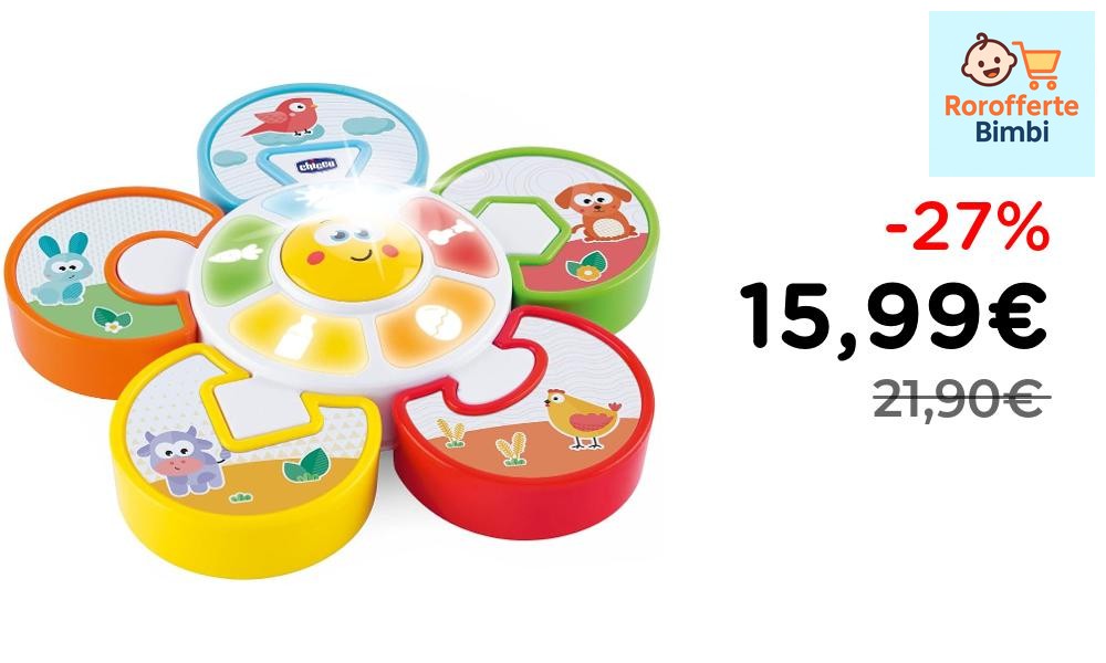 Offerta: 🐾 **Chicco Gioco Centro Attività Indovina Animale Elettronic…