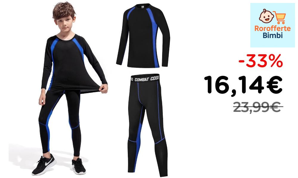 Offerta: 👕 **Intimo Termico Bambino Calcio – Maglia e Pantaloni**

‼️…