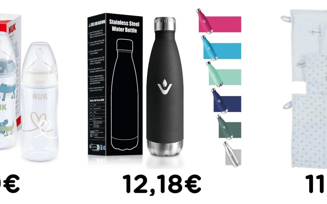 Offerta: 🍼 **NUK First Choice+ Biberon Set 3 Pezzi 300ml Anti-Colica*…