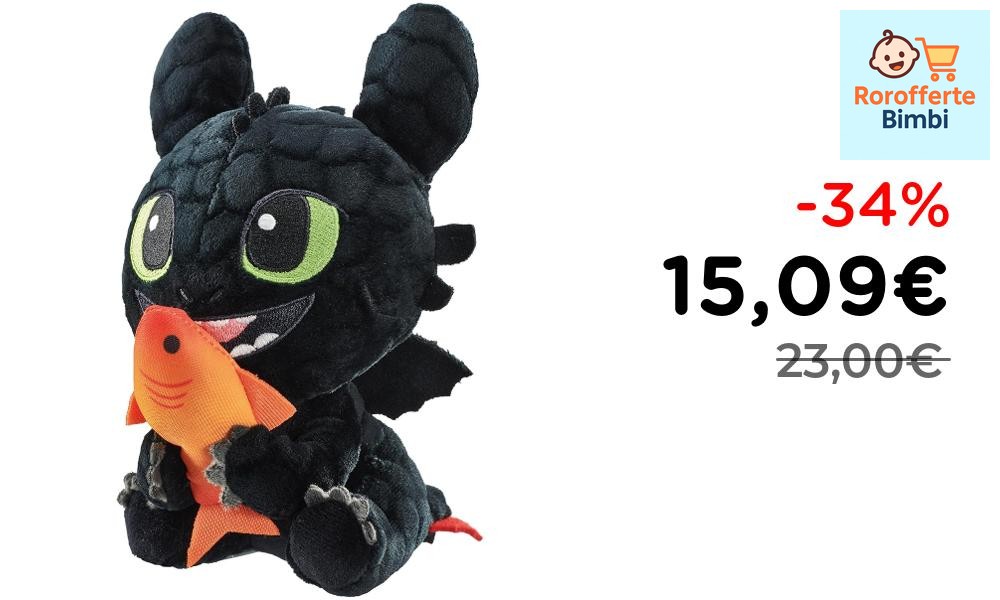 Offerta: 🧸 **Schmidt Spiele Draghi Day Shadow Peluche 18 cm**

‼️ **1…
