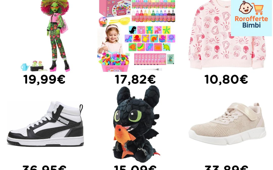 Offerte Bambini del Giorno!