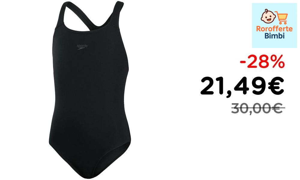 Offerta: 🏊 **Speedo Costume da Bagno Eco Endurance+ Medalist Bambina …