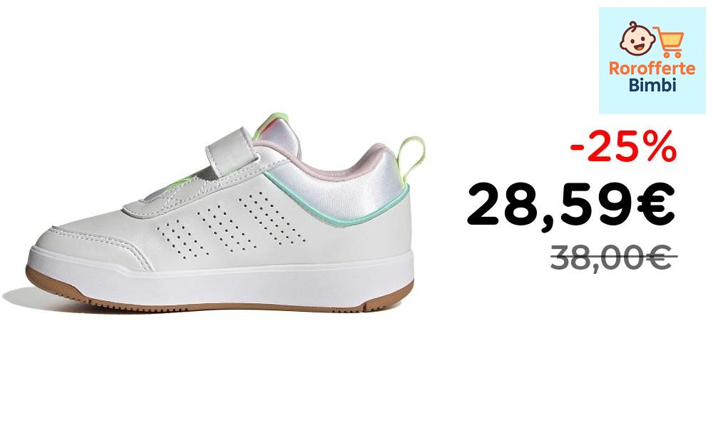 Offerta: 👟 **adidas Tensaur Sport 3.0 Kids Shoes Ftwr White/Silver**
…